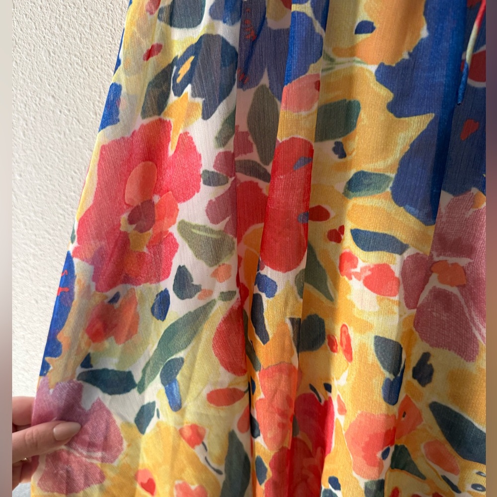 VICI Tinah Ruffle Floral Mini Dress Size XLarge - Picture 4 of 7